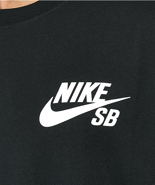 venom Grave Own Nike SB Logo Black & White T-Shirt