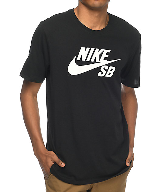 Nike SB Logo Black T-Shirt