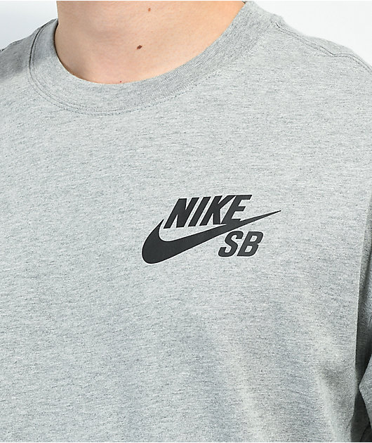 Nike Logo Grey T-Shirt
