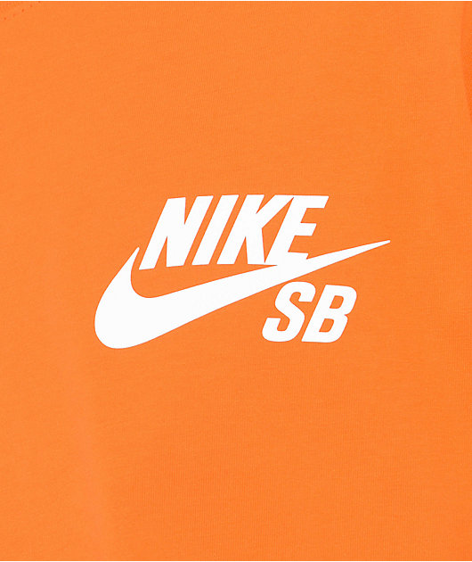 Nike SB Logo Orange T-Shirt