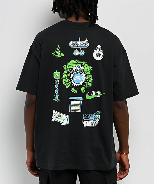 Nike SB Max90 Skate Charcoal T-Shirt | Zumiez
