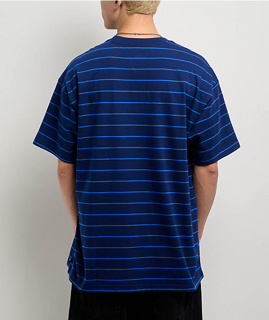 Nike SB Max90 Striped Navy T-Shirt | Zumiez