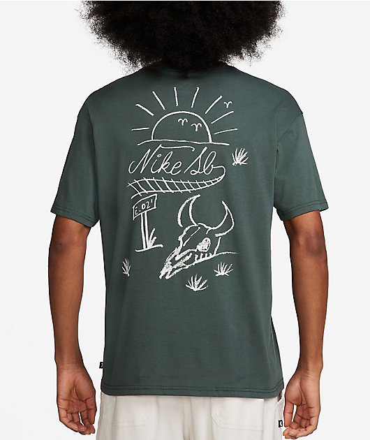 Green and black nike shirt cheap