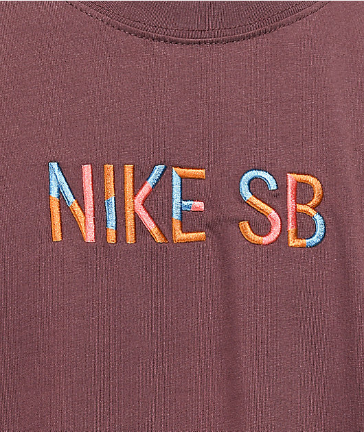 Nike SB Mosaic Dark Wine T-Shirt