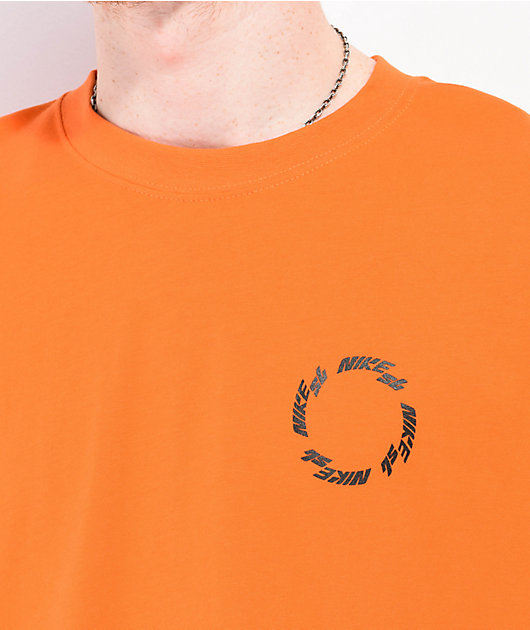Nike SB Nike Wheel Orange T-Shirt