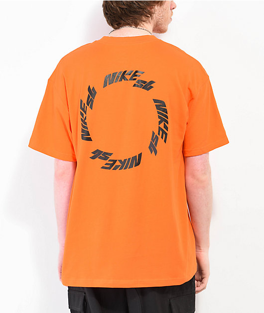 Nike SB Nike Wheel Orange T Shirt Zumiez