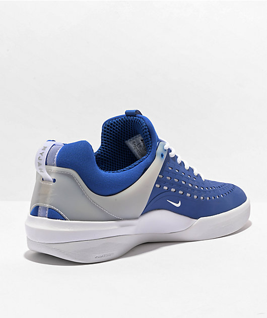 Nyjah huston shoes store white and blue