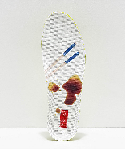 nike sb nyjah free bleached coral & white skate shoes