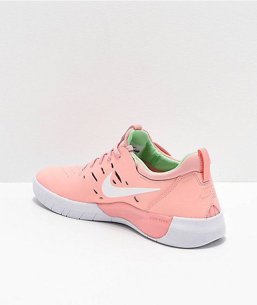 nyjah huston pink shoes