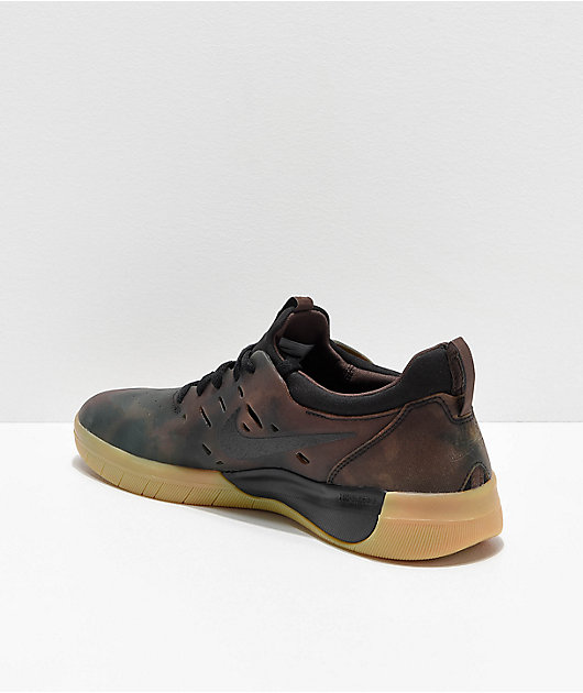 Nike SB Nyjah Free Camo \u0026 Gum Skate 