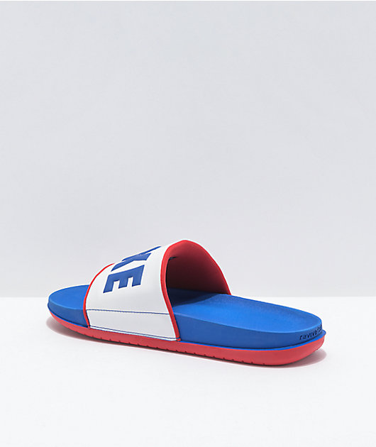 Nike SB Offcourt Game Royal & White Slide Sandals