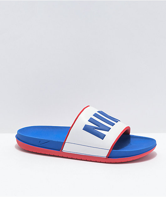 Nike SB Offcourt Game Royal & White Slide Sandals