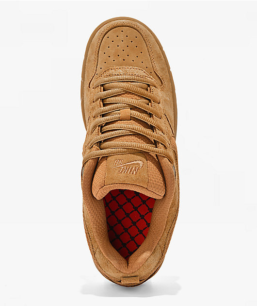 Nike SB P-Rod 1 Zoom Air Low Light British Tan Skate Shoes
