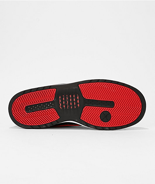 Nike SB P-Rod 1 Zoom Air Low Grey, Black & Red Skate Shoes
