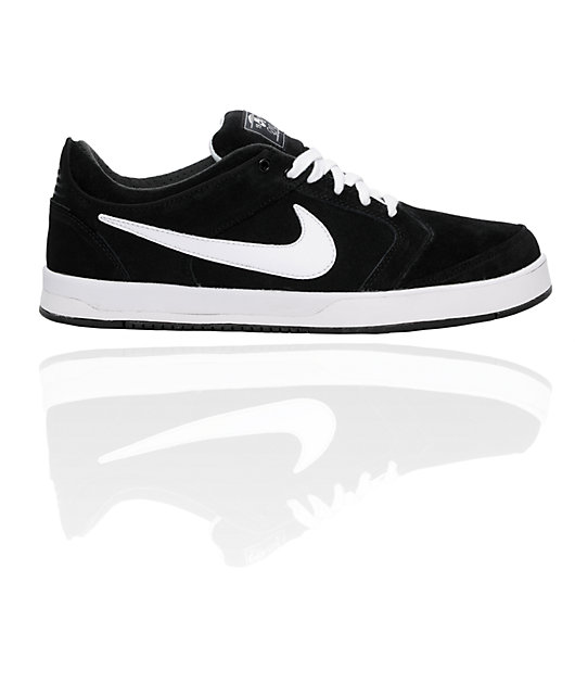 Nike SB P-Rod 4 Black \u0026 White Shoes 