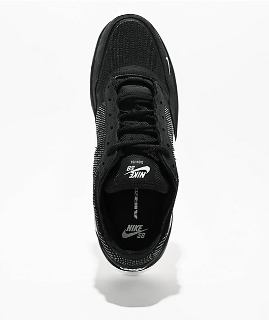 Nike SB PS8 Black & White Skate Shoes | Zumiez