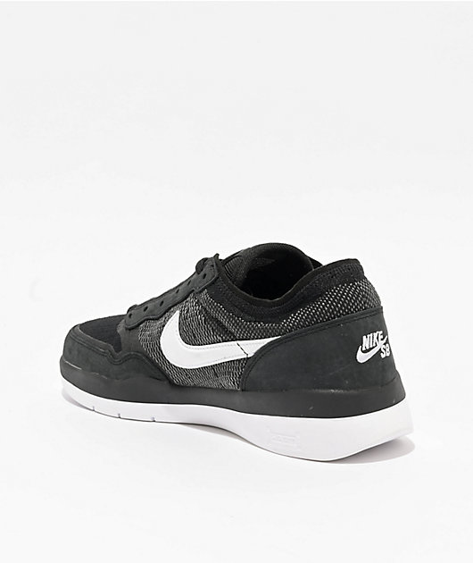 Nike SB PS8 Black & White Skate Shoes | Zumiez