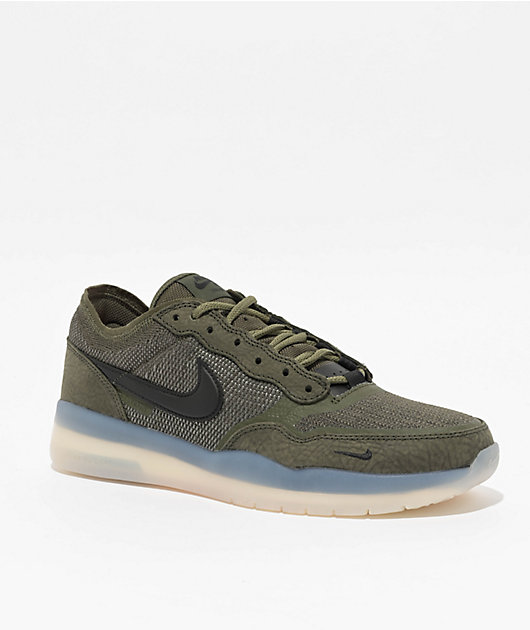 olive colored nike shoes
