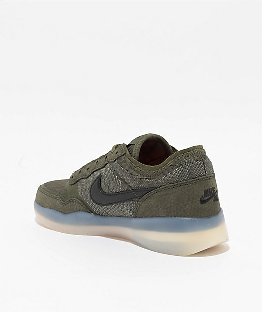 Nike SB PS8 Olive, Black & Sequoia Skate Shoes | Zumiez