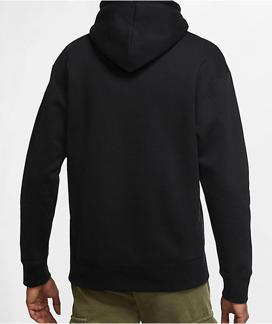 Nike SB Premium GFX Fleece Black Hoodie