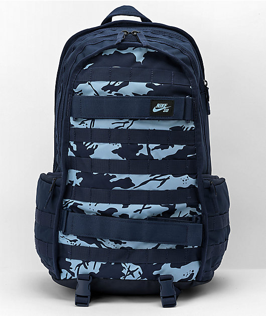 Merecer Espinas Transición Nike SB RPM Navy Camo Backpack