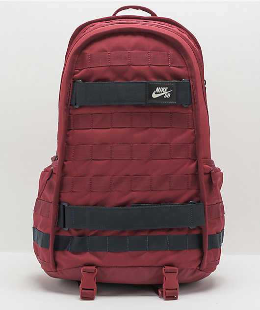 Nike SB RPM Red \u0026 Dark Obsidian Backpack | Zumiez