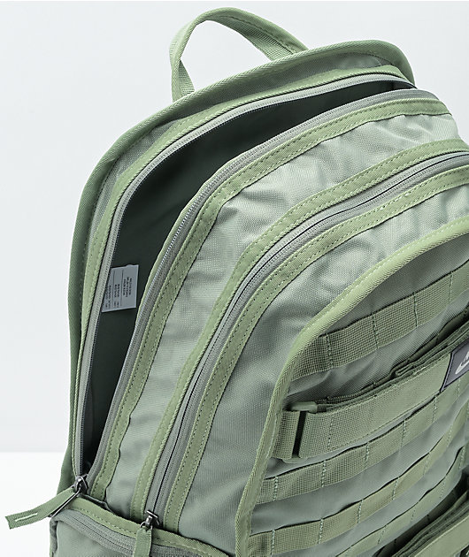Hasta Faringe Alerta Nike SB RPM Sage Green Backpack