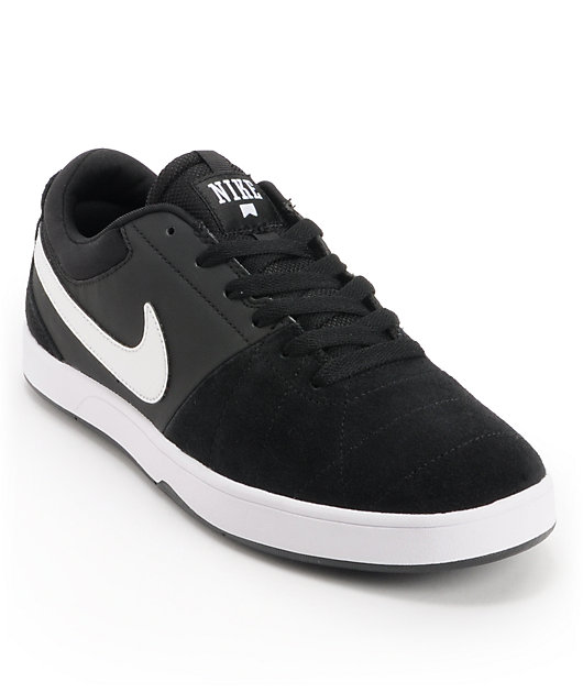 Nike SB Rabona Black \u0026 White Skate Shoes | Zumiez