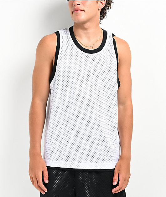 Nike SB Reversible Black White Basketball Jersey Zumiez