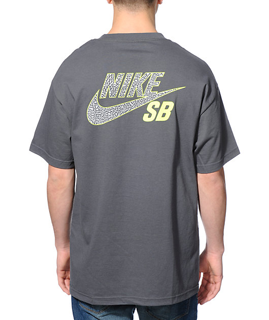 Nike SB Ringer Elephant & Volt Pocket T-Shirt