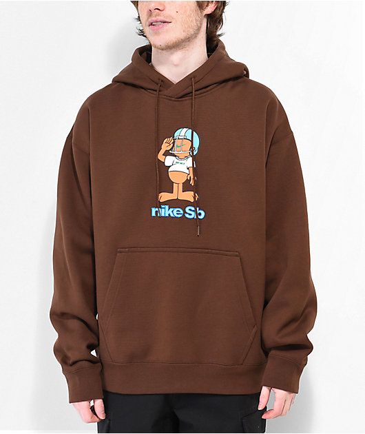 Nike SB Salute Brown Hoodie Zumiez