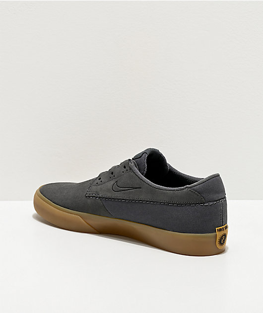 nike sb shoes gray