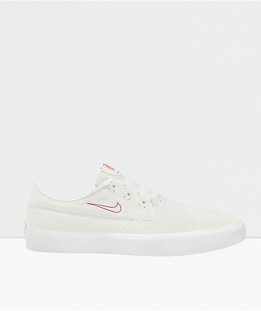 Nike SB Shane Summit White & Pink Skate Shoes