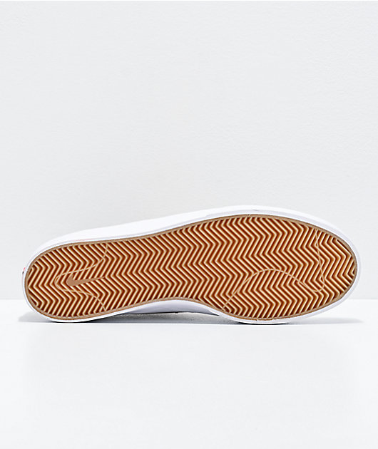 Nike SB Shane Summit White & University Red Skate Shoes