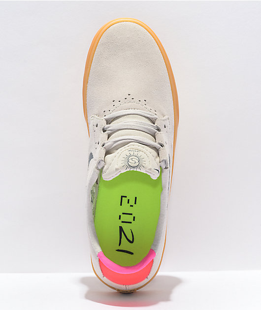 Nike SB Shane Toyko Rawdacious White & Gum Skate Shoes