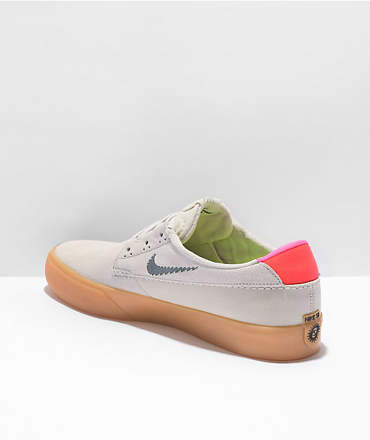Nike SB Shane Toyko Rawdacious White & Gum Skate Shoes