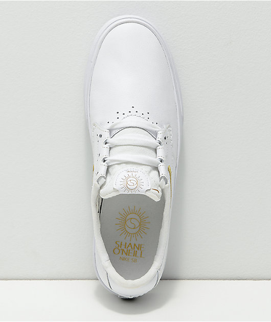 nike sb shane premium white