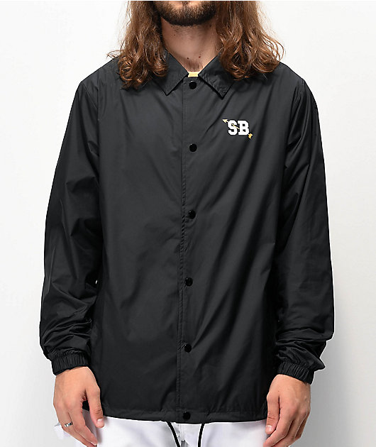 Nike SB Shield Seasonal chaqueta entrenador negra | Zumiez