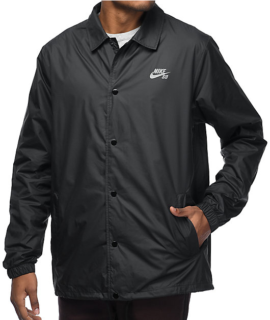 Nike SB Shield chaqueta entrenador en negro | Zumiez