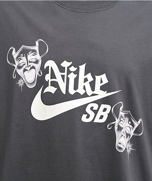 Nike SB Skate Anthracite T-Shirt | Zumiez