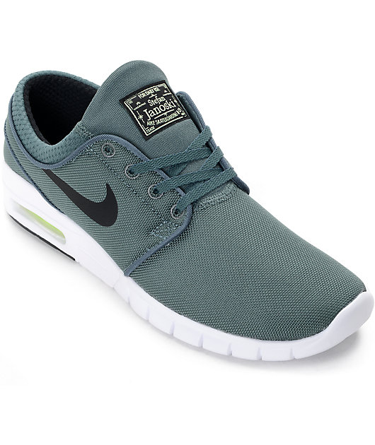 Nike SB Stefan Janoski Air Max Hasta, Volt & Black Shoes Nike SB Stefan Janoski Air Max Hasta, Volt & Black Shoes