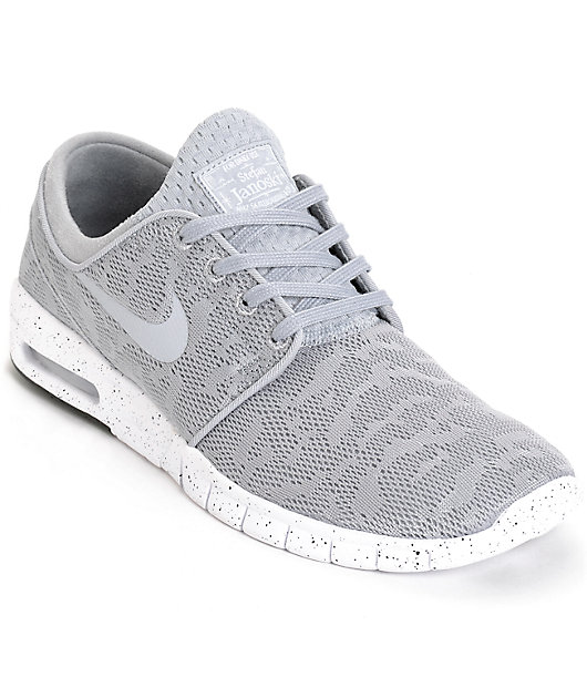 gray mesh nike shoes