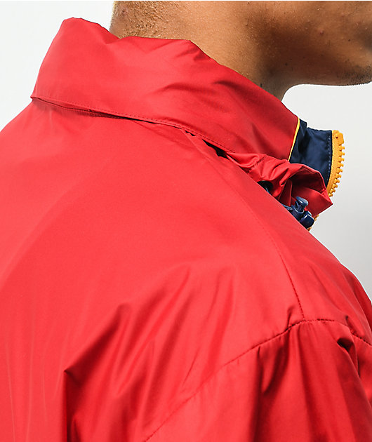 Nike SB Storm-FIT Red & Navy Track Jacket | Zumiez