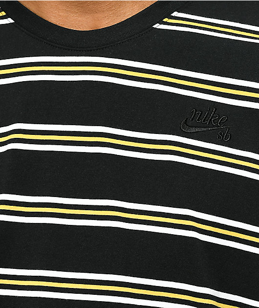 Nike SB Summer Stripe Black T-Shirt