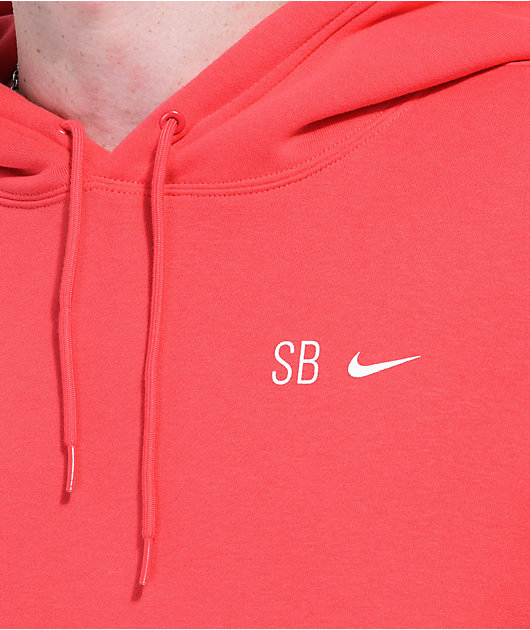 fama Vicio personalidad Nike SB Sun Stripes Red Hoodie