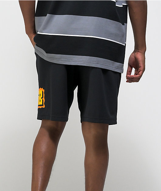 Nike SB Sunday Black & Yellow Basketball Shorts