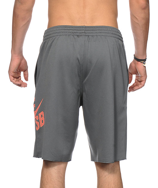 Download Nike SB Sunday Dri-Fit Grey Shorts | Zumiez