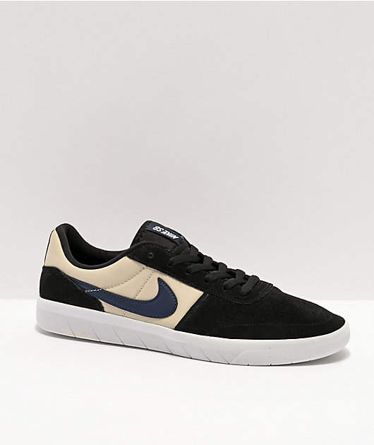 Puede ser ignorado giratorio Logro Nike SB Team Classic zapatos de skate en negro, gris y azul marino