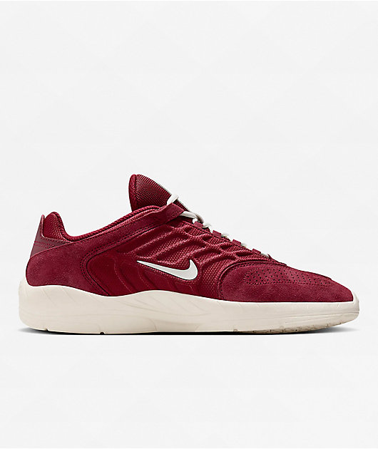 Nike SB Vertebrae Team Red & Sail Skate Shoes | Zumiez
