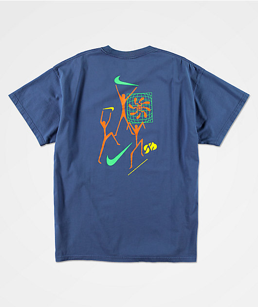 Nike SB Vibes Navy T-Shirt